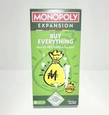 Image of Monopoly Buy Everything EXPANSION (Classic Monopoly Board Game Required to Play)