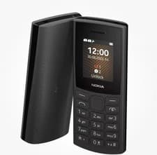 Image of Genuine Nokia 105 4G 2nd Edition Mobile Phone. Charcoal. Dual Sim.