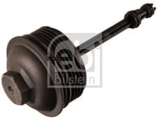 Image of Febi Bilstein Oil Filter Housing Cap - 173133 fits VW