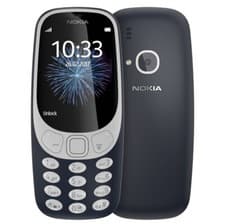 Image of Brand New Nokia 3310 2017 2G Phone  Dark Blue/Grey Color - Dual Sim Model