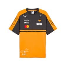 Image of McLaren Racing F1 Team 2026 Lando Norris Tee Mens - Papaya