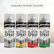Image of Jenolite Sparkling Glitter Spray Paint Multi-Surface - 400ml