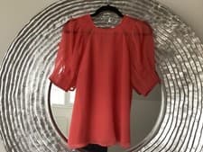 Image of Ted Baker Coral Blouse Size 2/10