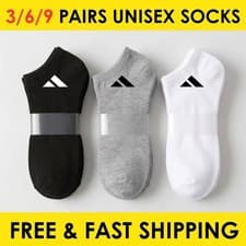 Image of Mens Womens Trainer Liner Ankle Socks Invisible Cotton Low Cut Sports Socks lot