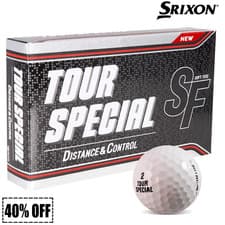 Image of SRIXON GOLF BALLS SRIXON TOUR SPECIAL DISTANCE GOLF BALLS NEW 2023 WHITE 15 PACK