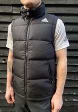 Image of Adidas Men's SDP Down Vest Bodywarmer Gilet / BNWT / Black