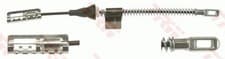 Image of Left Rear TRW-OE GCH3023 Cable Pull, parking brake for OPEL,VAUXHALL
