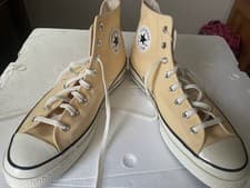 Image of Converse Chuck 70 Hi - Pastel Yellow - UK men's size 11 - Brand new and unworn