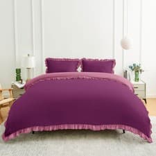 Image of Clearance Bedding Set Reversible Duvet Quilt Cover Pillowcase Single Double King