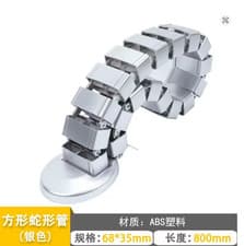 Image of Wire Spine Cable Sleeve Under Desk Cable Tray Wire Management Workstation Snake