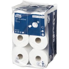Image of Tork SmartOne Mini Toilet Roll Advanced 2Ply - 472193 - Case of 12 Rolls x 620 S