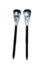 Image of Pack available Solar Power LED Stick Light for Glowing Pathways Garden Decoratio
