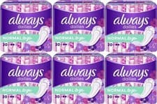 Image of 120 x Always Dailies 0 Fragrance Singles To Go Panty Liners Protection - Normal