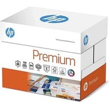 Image of HP Premium A4 Paper Printer, Copier Office White 80gsm 2500 - 500 Sheets VAT INC