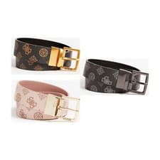 Image of Guess Hansley Peony Logo Printed Womens Belt