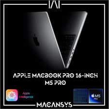 Image of Apple MacBook Pro 16 Inch M5 Pro 20C GPU 18C CPU 24 GB Ram 1 TB SSD MGEA4B/A SPB