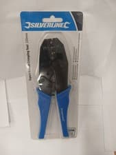 Image of SILVERLINE 633615 EXPERT RATCHET CRIMPING TOOL 220MM RANGE 1.5, 2.5, 6mm