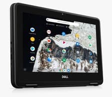Image of Dell Chromebook 3100 11" Intel Celeron N4000 4GB 32GB Dual USB-C Ports A+ Grade