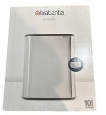 Image of Brabantia 60L Bo Touch Bin Black Large Kitchen Rubbish Waste 2 X 30L