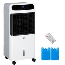 Image of Portable 3in1 Air Cooler and Fan with Ice Cooling, 12L Tank, Remote