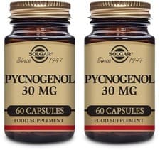 Image of Solgar Pycnogenol 30mg 60 Capsules X 2