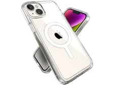 Image of Speck® Clear iPhone 14 Plus case + Slim, Built for MagSafe - Clear