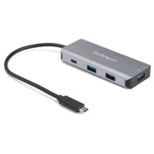 Image of StarTech.com 4 Port USB C Hub w/ 3x USB A & 1x USB C - SuperSpeed 10Gbps USB Typ