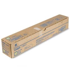 Image of Genuine Konica Minolta TN-514Y Yellow Toner Cartridge A9E8250