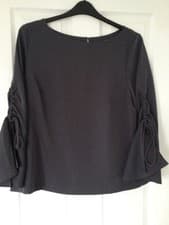 Image of Mint velvet Blouse Size 16 - Grey