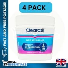 Image of Clearasil Rapid Action Pads - Visibly Clearer Skin 4HRS (4 Pack)
