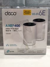 Image of New Sealed - 2 Pack - TP-Link Deco XE75 AXE5400 Tri Band Mesh Wi-Fi 6E System