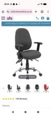 Image of Office Chair - "Fully Loaded Ergo Operator Chair"