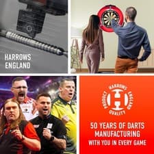 Image of Harrows Dart Board Surround Ring I Dartboard Surround 4pcs I Easy Assembly Dart