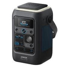 Image of Anker SOLIX C300X DC Portable Power Station recharge lights, laptops, tablets