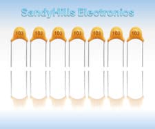 Image of Ceramic Capacitor Capacitors Monolithic Multi Layer X7R 5mm Pitch Kits Available