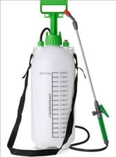 Image of 8 Litre Pump Action Garden Pressure Sprayer Wand Lance Spray Nozzle Carry Strap