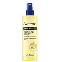 Image of Aveeno Skin Relief Body Oil Spray (200 ml) – With Oat Oil & Jojoba Oil
