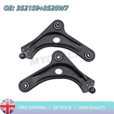 Image of For Peugeot 208 2012-2019 Front Lower Suspension Wishbone Arms