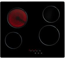 Image of Apelson 60cm Ceramic Hob Touch Control 4 Zone - Black Pro Satin UBTCC60LC.1