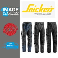 Image of Snickers Ruffwork Non Holster Workwear Knee Pad Pocket Work Trousers 6303