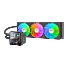 Image of Thermaltake TH360 V3 Ultra ARGB AIO Hydro CPU Cooler, Black, 3 x 120mm ARGB Fans