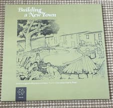 Image of WARRINGTON-RUNCORN - Building a New Town GOLD LEAVES SPLATTER VINYL EP NEW 1st