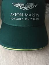 Image of Aston Martin Cognizant F1 Official Team Cap-Green - Formula One - Adults Size