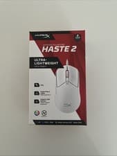 Image of HyperX Pulsefire Haste 2 Wired Gaming Mouse White, NEW, Sealed, Unopened