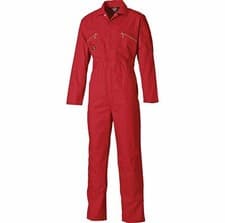 Image of MENS DICKIES REDHAWK ZIP FRONT COVERALL OVERALLS BOILERSUIT WD4839 SIZES 34-60''