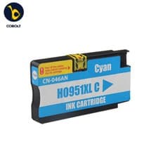 Image of CYAN INK CARTRIDGE 951XL Fits for HP 251dw 8100 8100e 8600 8600 Plus