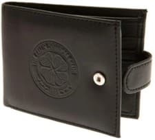 Image of Celtic FC Wallet RFID Anti Fraud Wallet ( Real Leather ) Crest Official Licensed