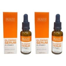 Image of Beauty Formulas Glowing Serum – 2% Vitamin C, 60ml Twin Pack (2×30ml)
