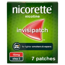 Image of 7 x Nicorette Step 2 Invisipatch Patches Help Quit Smoking EXP 08/2027 (NO BOX)