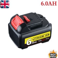Image of DCB120 6.0Ah Li-ion for Dewalt DCB126 XR Slide Battery 1Pack 12V 10.8V DCB126-XJ